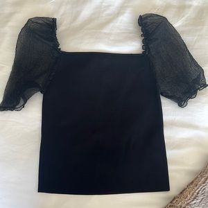 Zara Puff sleeve top
